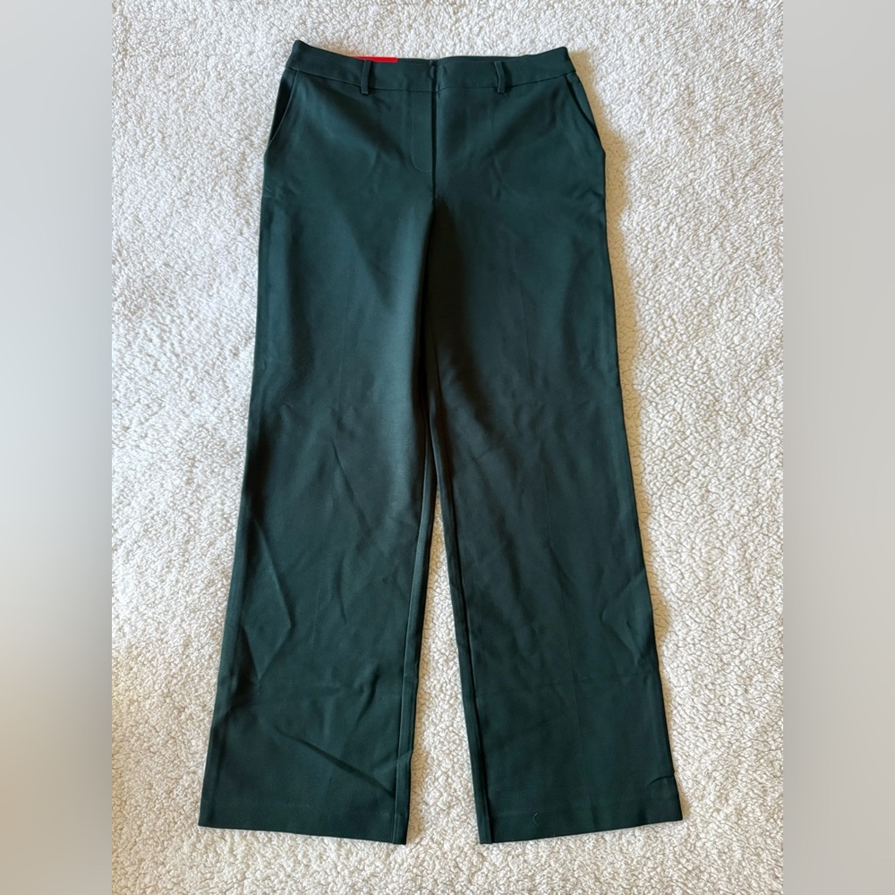 Hilary Radley Women's Dress Pant Dark Green Size 8 (Medium) New with Tags